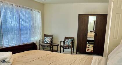 Spacious 4-bedroom
Family-Friendly Home w/Game Room & Parking