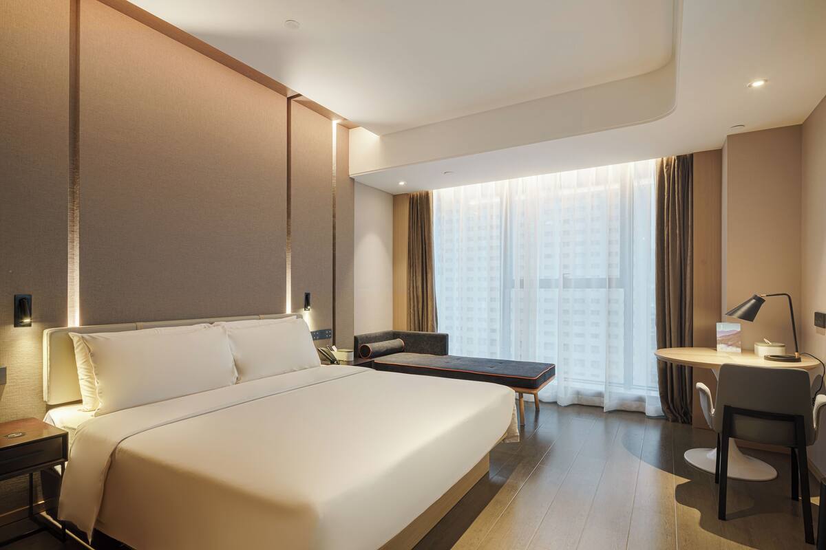 Kamar Single Basic, pemandangan bukit | Meja kerja, ruang kerja ramah laptop, dan Wi-Fi gratis