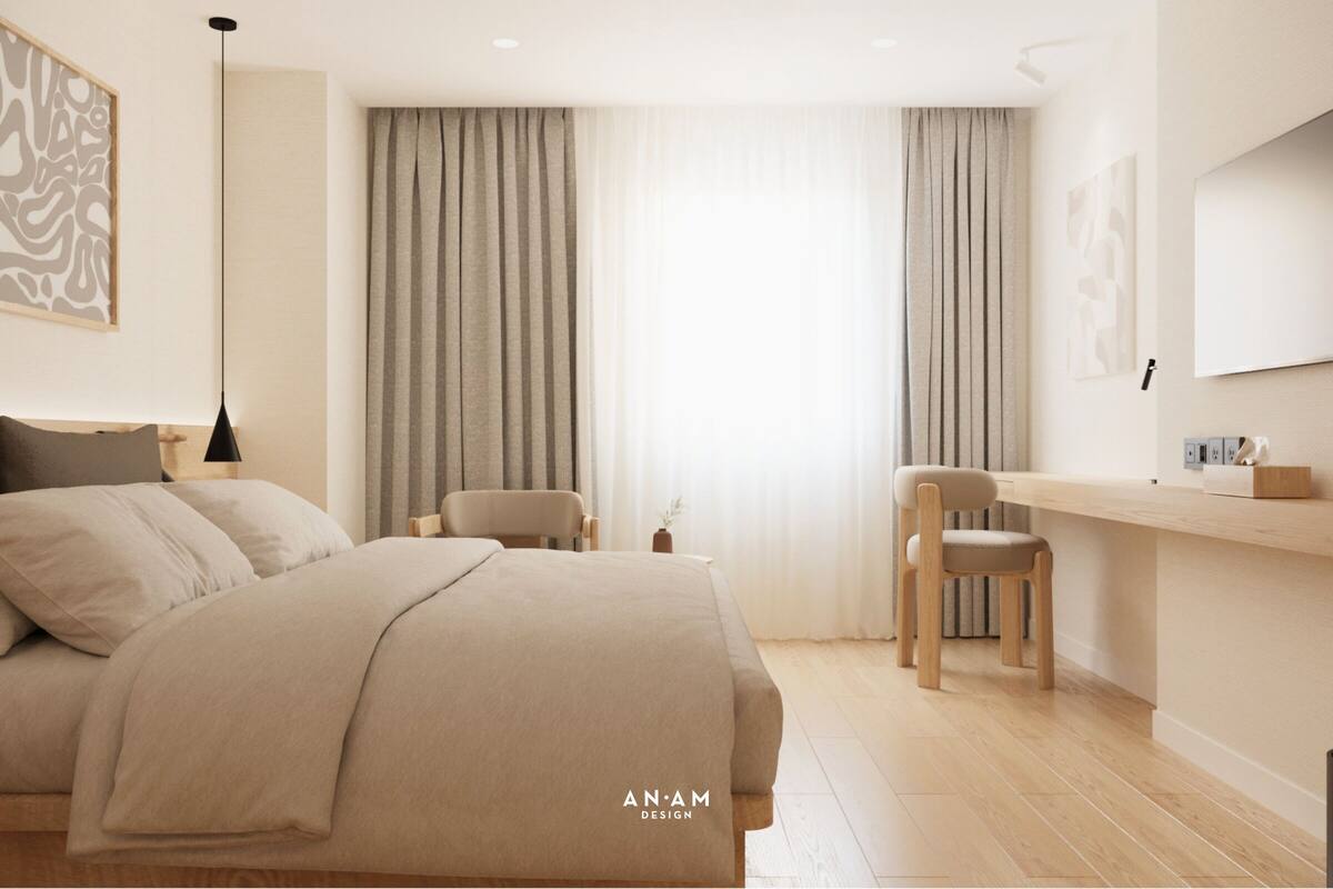Chambre « Premier », vue cour intérieure
