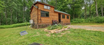 Private Catskills Campsite! Tiny Cabin + Airstream