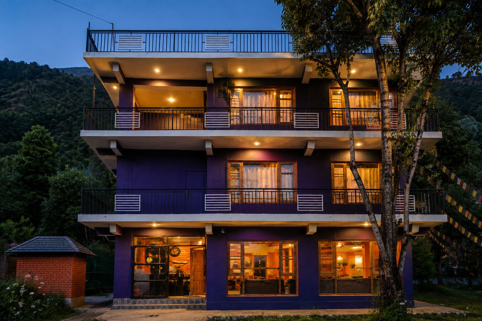 Front of property