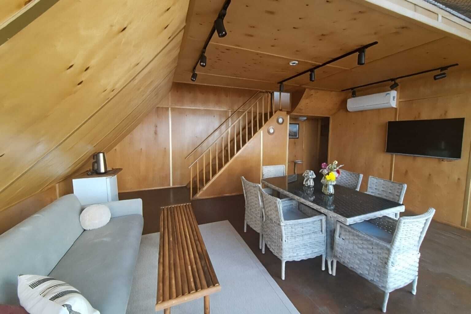 家庭單棟小屋, 海景 | 客廳