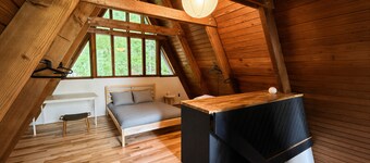 Custom A-Frame | Lake Access • Fire Pit