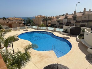Pool - First Line, Sea View Apartment with Terrace Costa Blanca | Cabo Roig | Campoamor (VC)