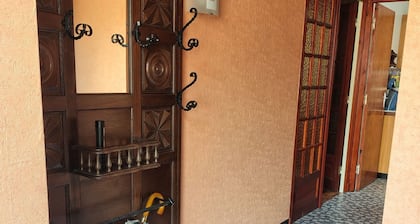 600 meters from the beach, a former farmhouse that sleeps 5; pets allowed.