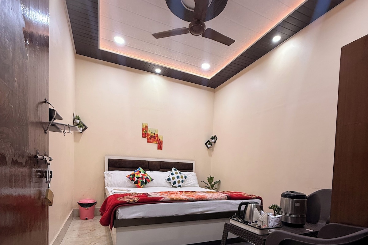 Habitación doble, planta baja | Tabla de planchar con plancha y wifi gratis