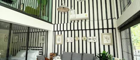 Chambre Double Familiale, balcon, vue fleuve
