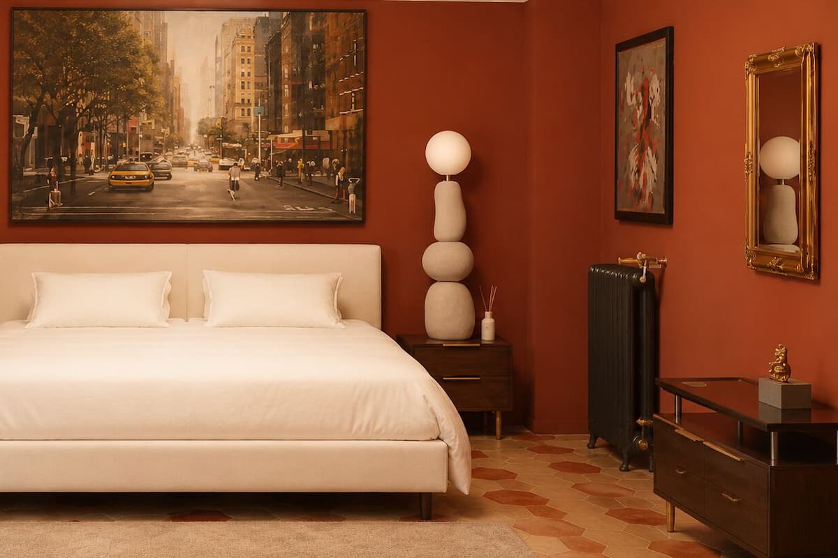 Phòng Suite Grand, 1 giường cỡ king, quang cảnh vườn | Két bảo mật tại phòng, bàn, khu vực làm việc phù hợp cho laptop 