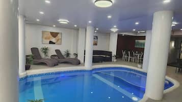 Apartment, 5 Bedrooms, Smoking, Balcony | Pool | Indoor pool