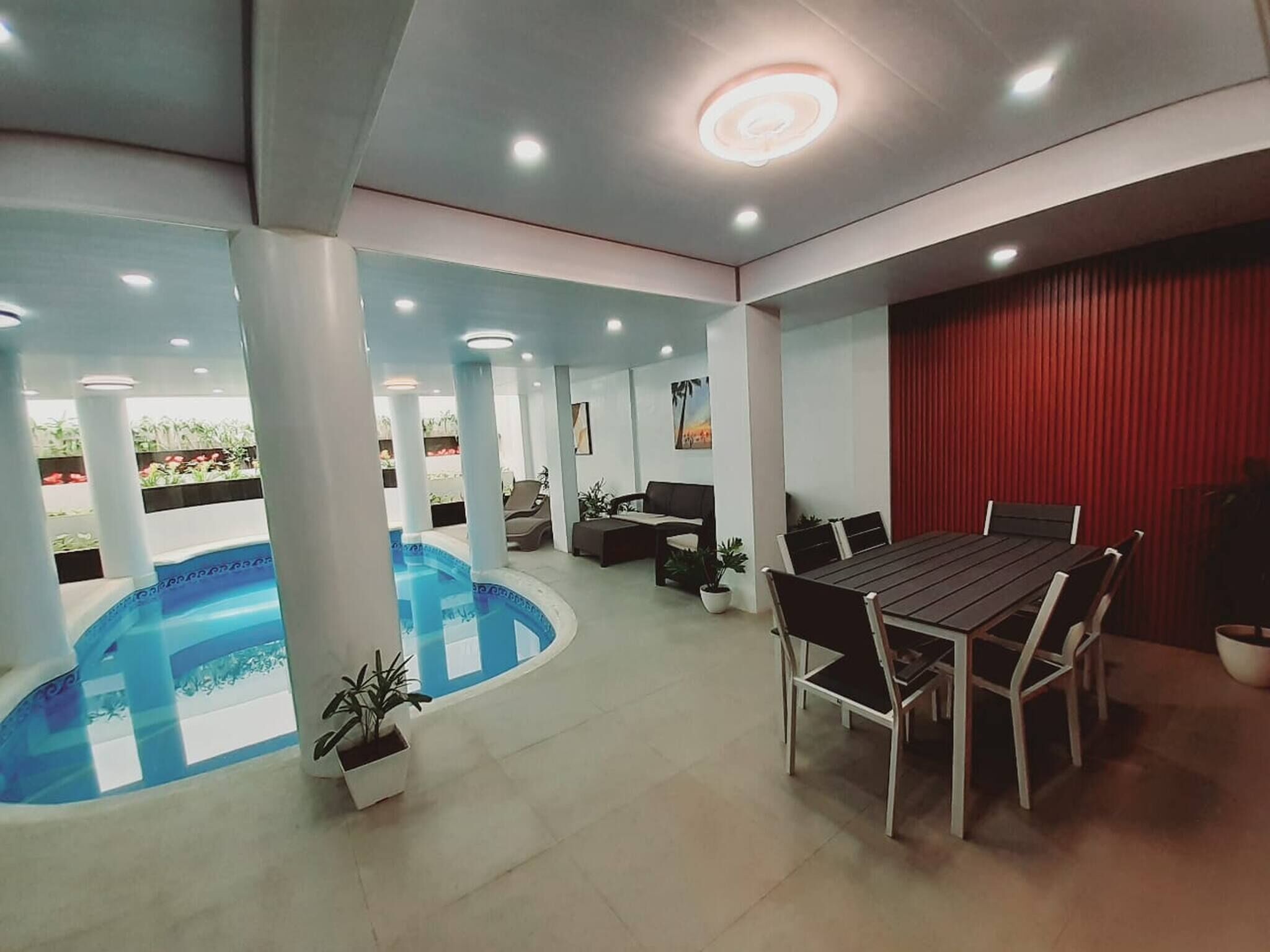 Leilighet, 5 soverom, røyk, balkong | Lounge
