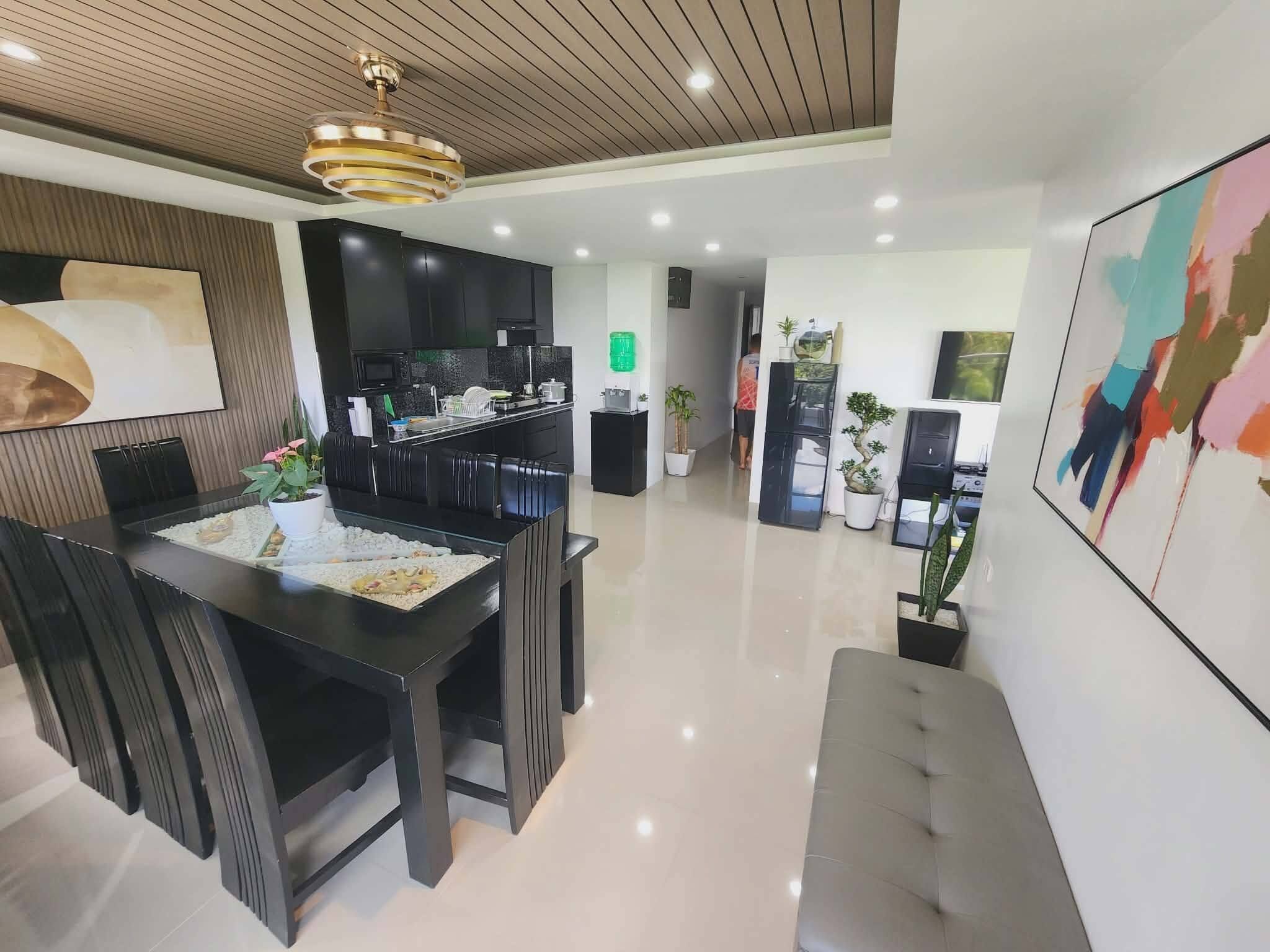 Apartemen, 5 kamar tidur, Boleh Merokok, balkon | Ruang makan
