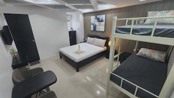 Appartement, 5 chambres, fumeurs, balcon