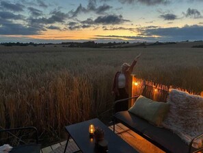 Overnattingsstedets uteområder