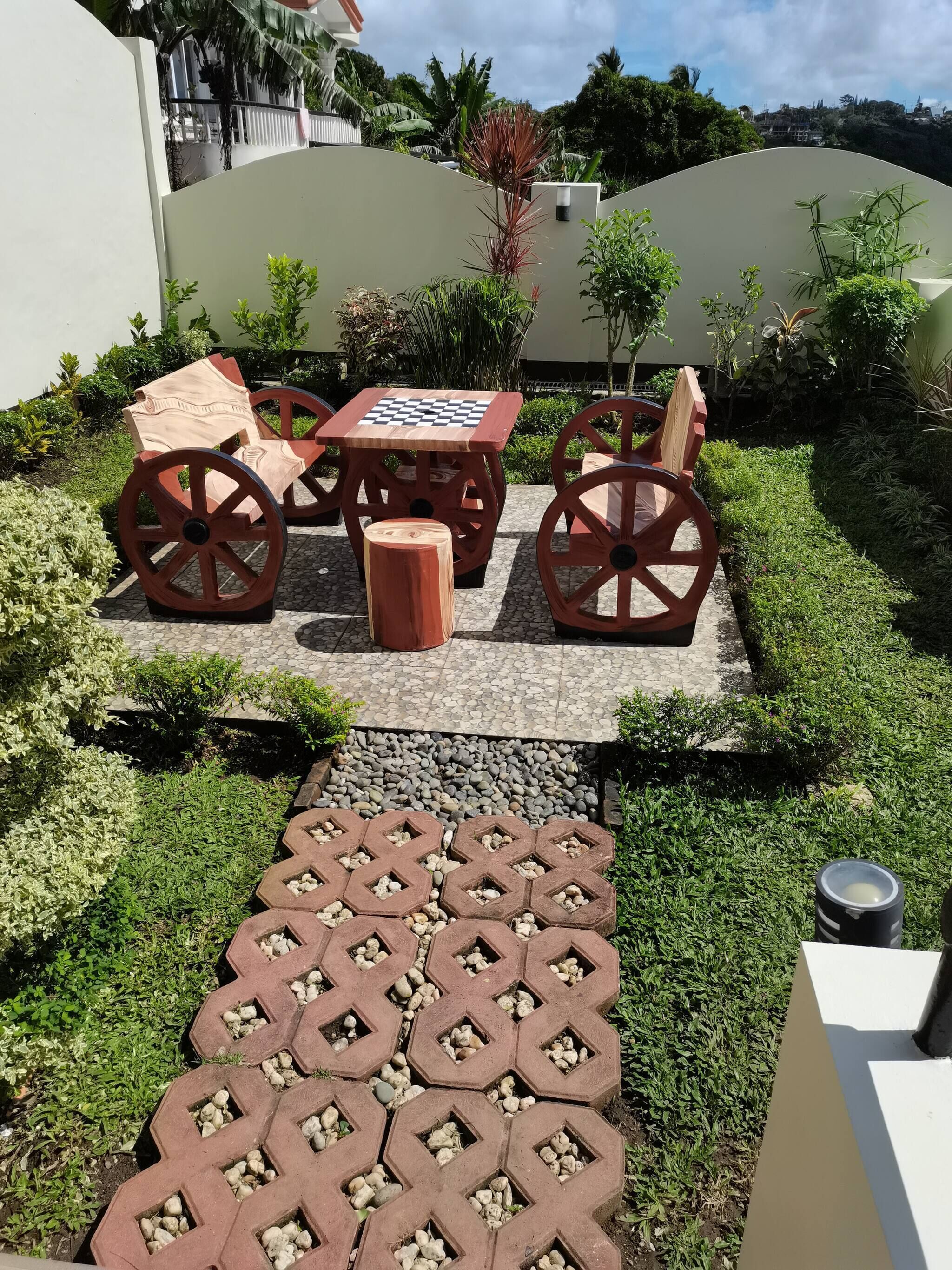 Vila, 4 quartos, para fumantes, piscina particular | Jardim