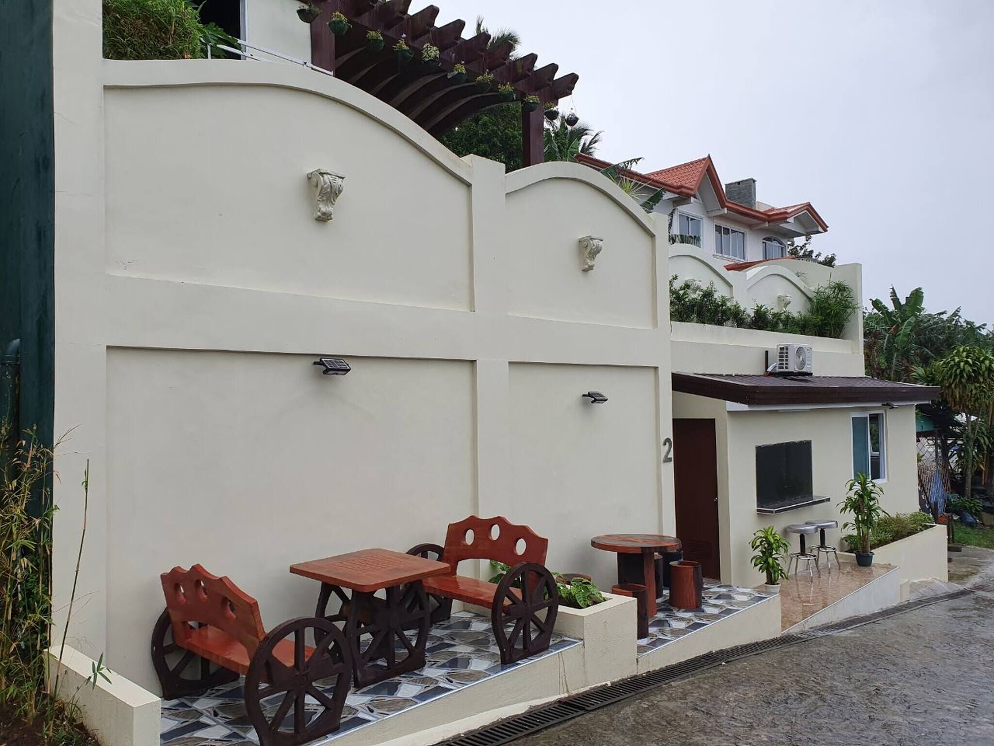 Villa, 4 soverom, røyk, privat basseng | Terrasse/patio