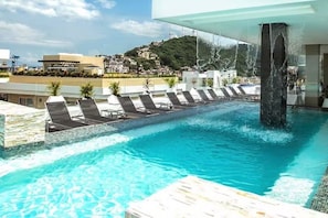 Pool - 2bedroom 2 bath luxury condo in Loft 268 right in the heart of the Romantic Zone (Puerto Vallarta)