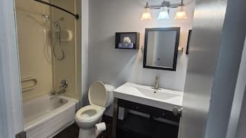 Towels, soap, toilet paper