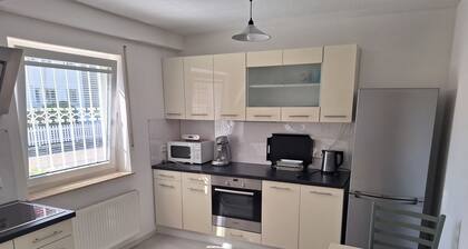 FeWo5 - Quiet, ground-floor, spacious 3-room apartment in the Three-Country Corner