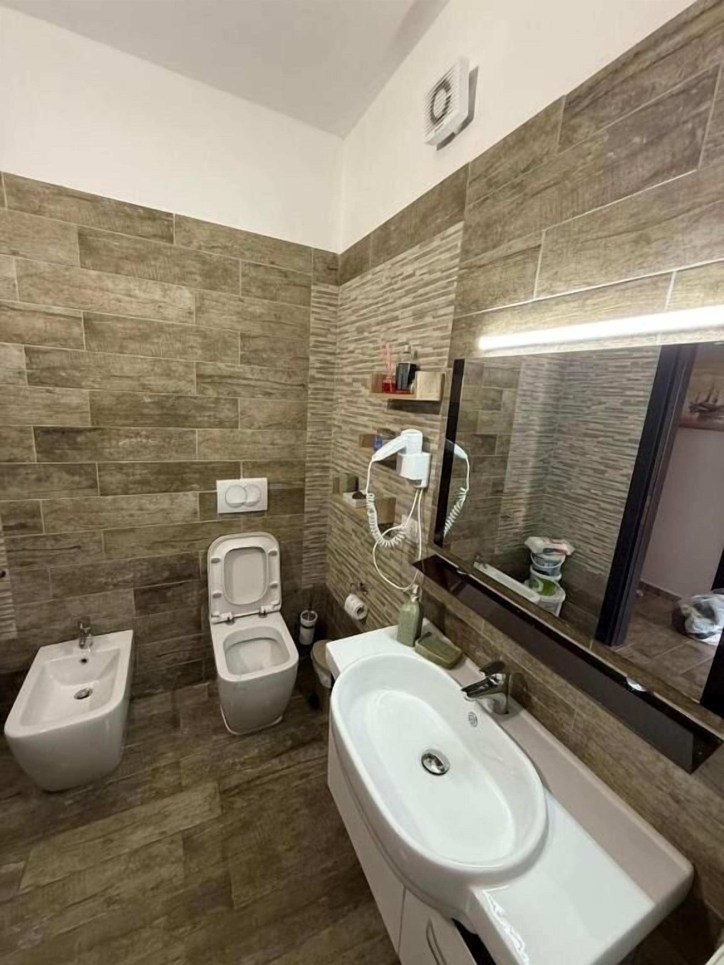 Family Apartment, Balcony, Sea View | Bathroom