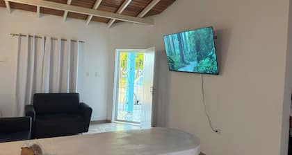 Cozy 2-bedroom house in peaceful Guanare with AC.