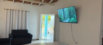 Cozy 2-bedroom house in peaceful Guanare with AC.
