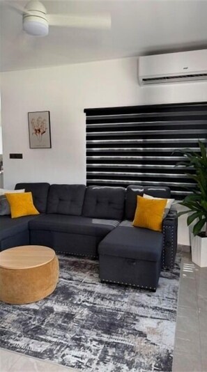 Living area - OceanBlitz at The Vistas-3-bedroom Oceanview House with Pool,Gym,WiFi RunawayBay (Runaway Bay St. Ann)