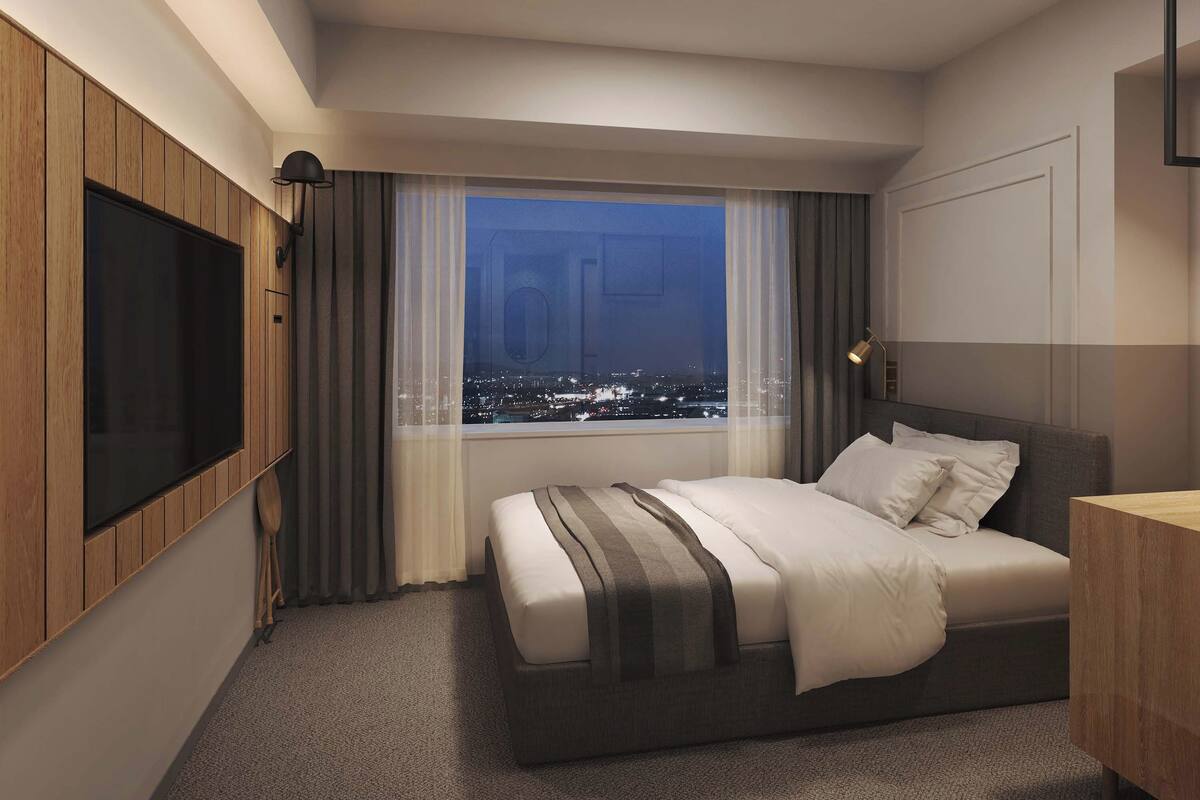 Kamar Double Basic, 1 Tempat Tidur Double | Setrika/meja setrika dan Wi-Fi gratis