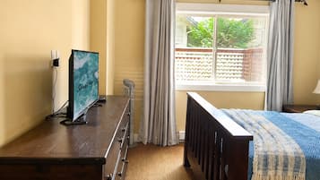 Iron/ironing board, travel crib, WiFi (free), bed sheets