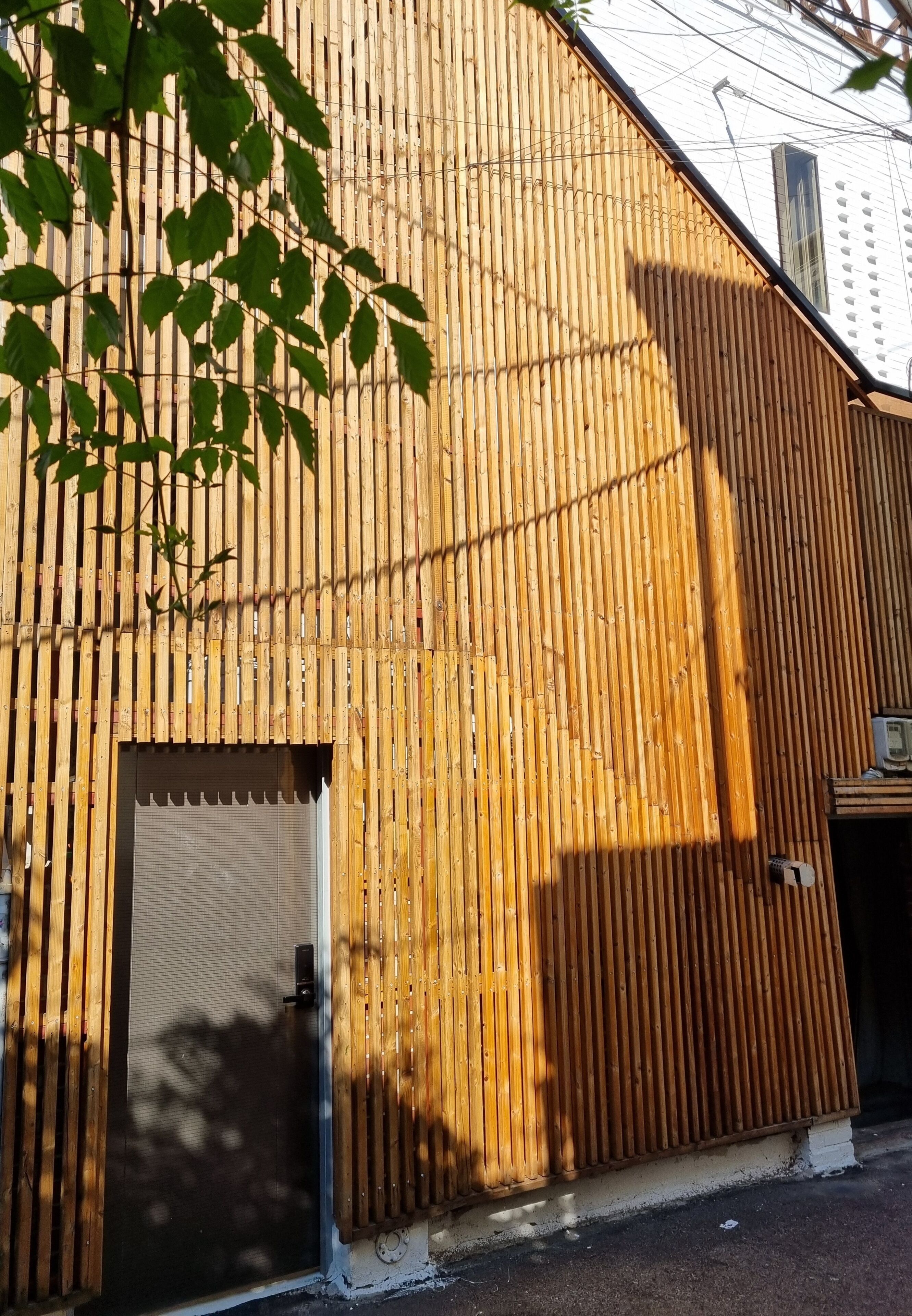Exterior detail