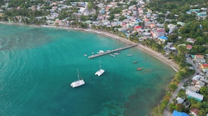 Villa de lujo, vista al océano | Vista aérea