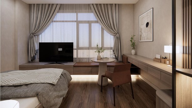Suite junior, 1 cama de matrimonio, no fumadores