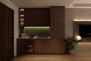 Mini-fridge, stovetop, cookware/dishes/utensils - SIGNATURE by CIBI HOMES (Hanoi)