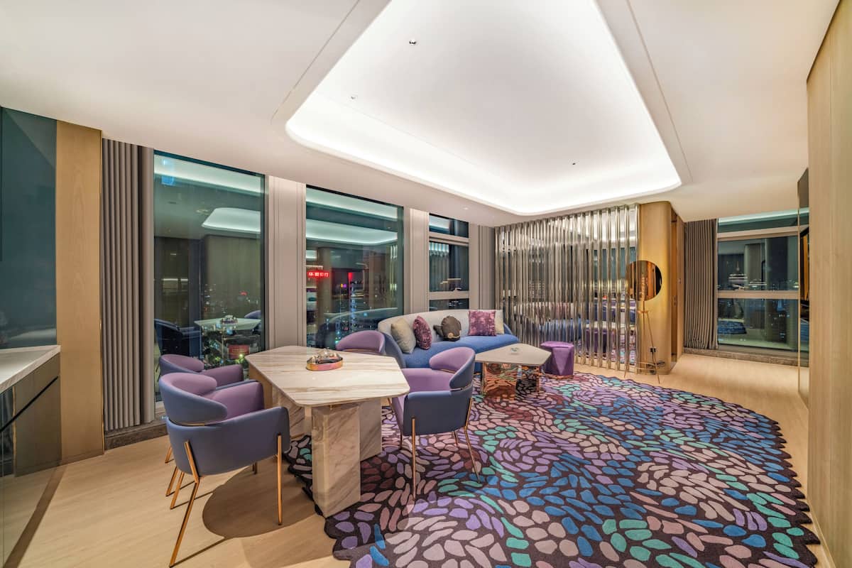 Studio Suite Premium, 1 giường cỡ king, phòng tắm riêng, quang cảnh thành phố | Khu sảnh