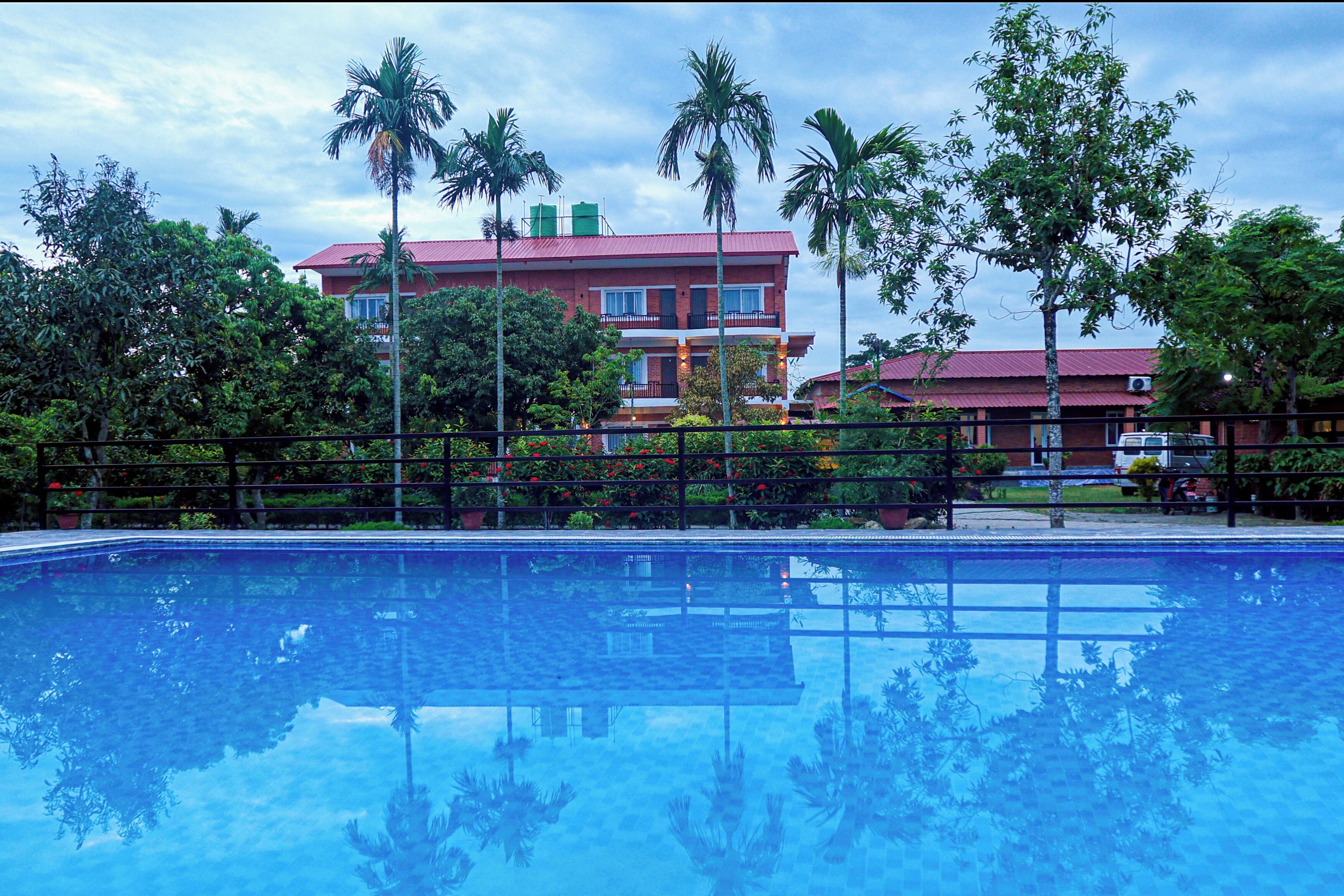 Outdoor pool
