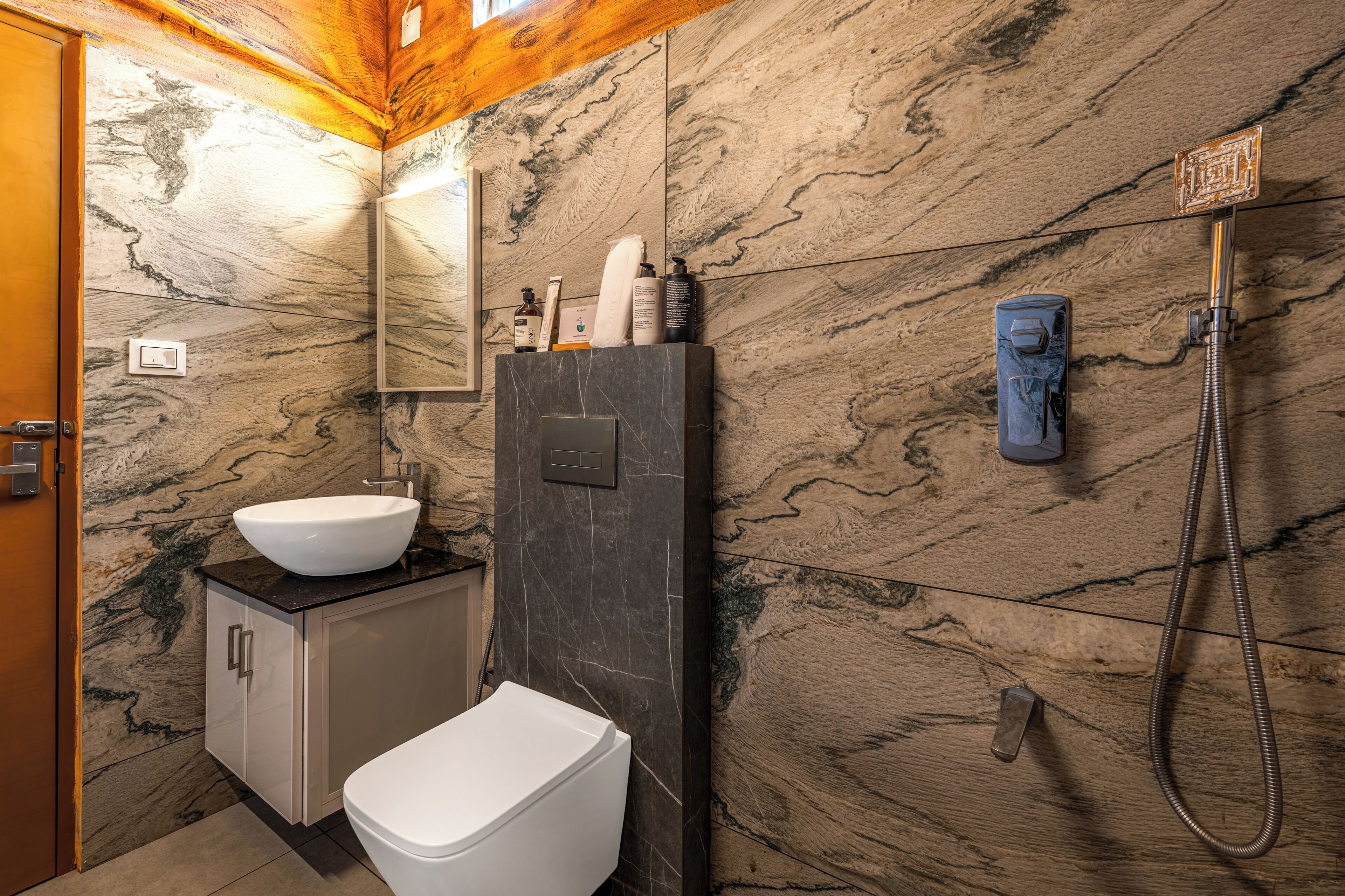 Casa de campo superior | Baño