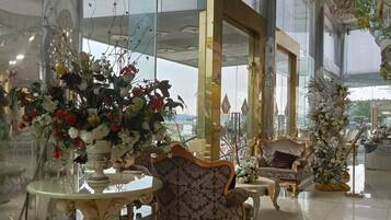 Sala de estar en el lobby