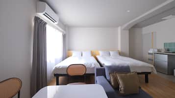 3 chambres, fer et planche à repasser, Wi-Fi gratuit, draps fournis