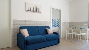 Apartamento básico | Área de estar