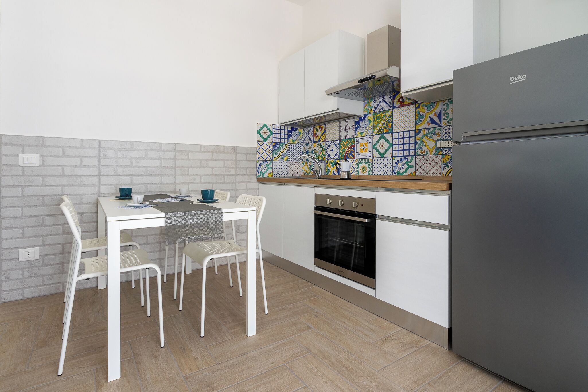 Comfort Apartment, Balcony, Sea View | Private kitchen