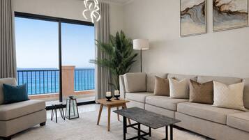 Departamento, balcón | Área de sala de estar