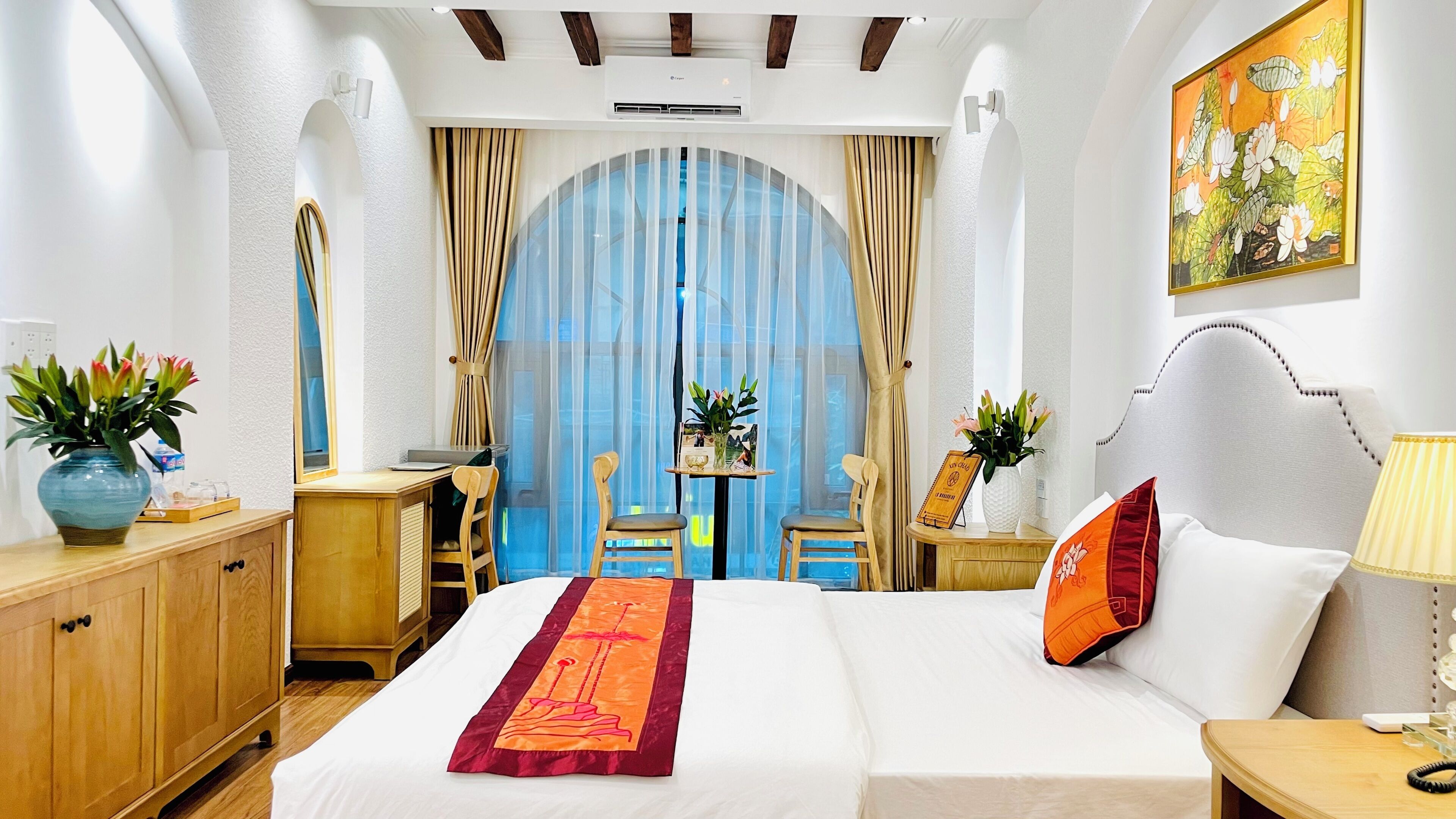 Deluxe Double Room, City View | In-room safe, desk, blackout drapes, WiFi (free)