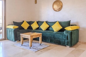 Living area - Oasis Pearl Garden luxe et confort (Marrakech)