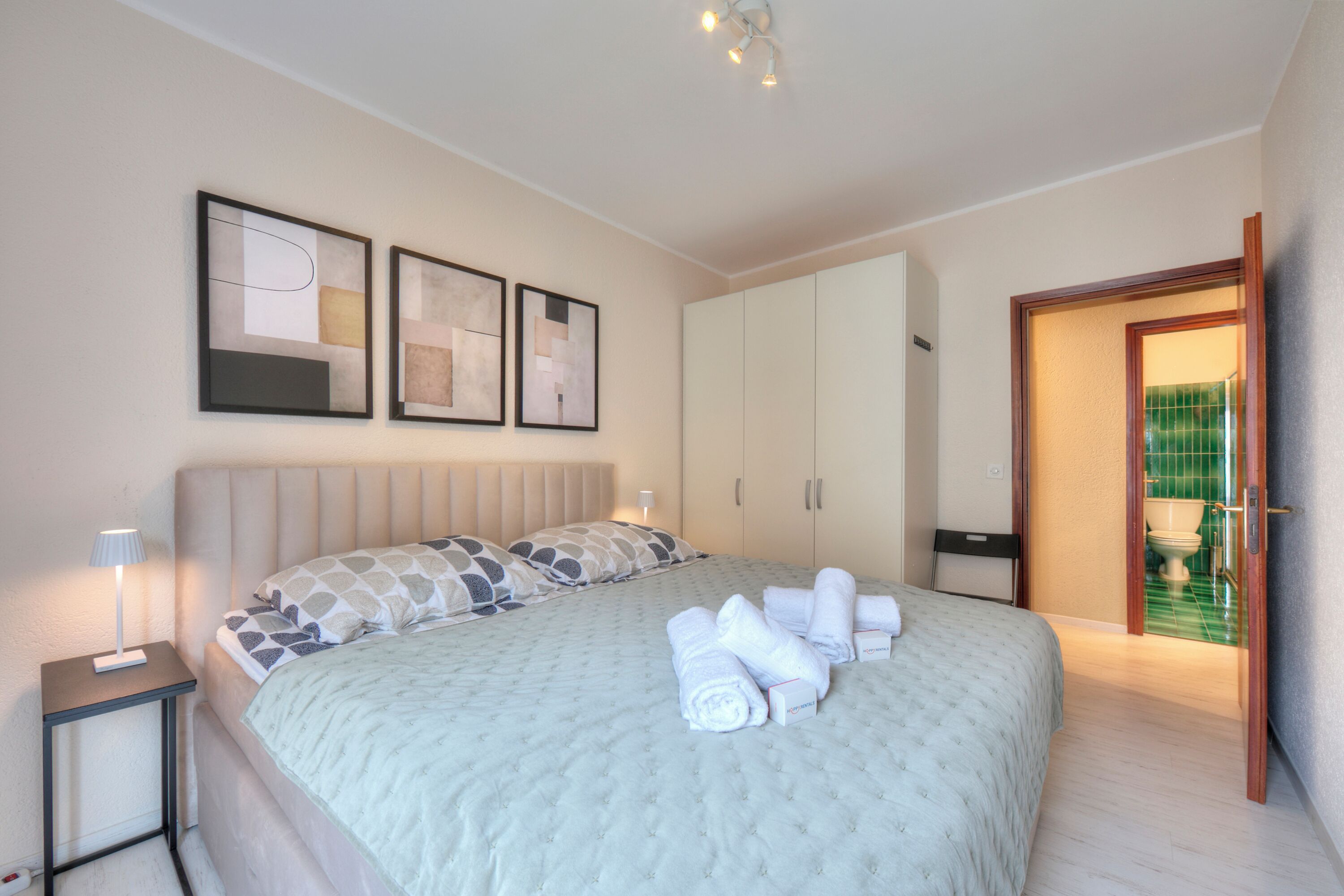 Apartemen Keluarga, 2 kamar tidur, microwave, tepi danau (Emotion Lake Lugano with direct lake)