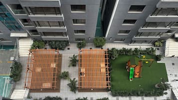 Uitzicht vanuit accommodatie