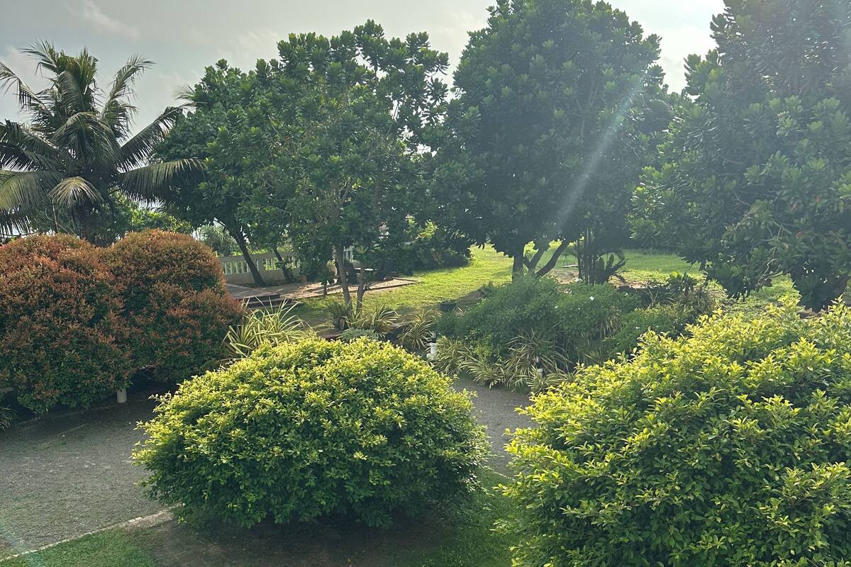 Suite, beranda, pemandangan kebun | Halaman properti