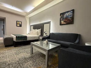 In-room safe, desk, laptop workspace, iron/ironing board - Rand By Wandalus Hotel (Riyadh)