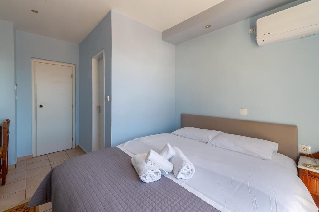 Kamar Double Deluks, balkon, pemandangan kota