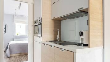 Appartement Familial, salle de bains privée | Cuisine privée
