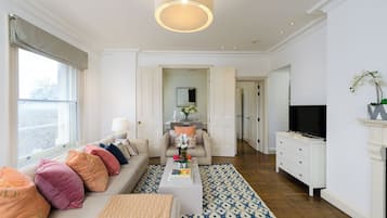 Appartement, vue ville | Coin séjour