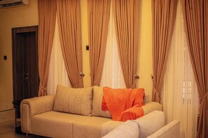 Economy Apartment, Balcony, City View | Living area - Framma Homes (Akure)